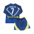 Camisola Al Nassr Cristiano Ronaldo 7 Criança Equipamento Segundo 2024-2025 Manga Comprida